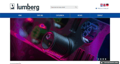 Desktop Screenshot of lumberg.nl
